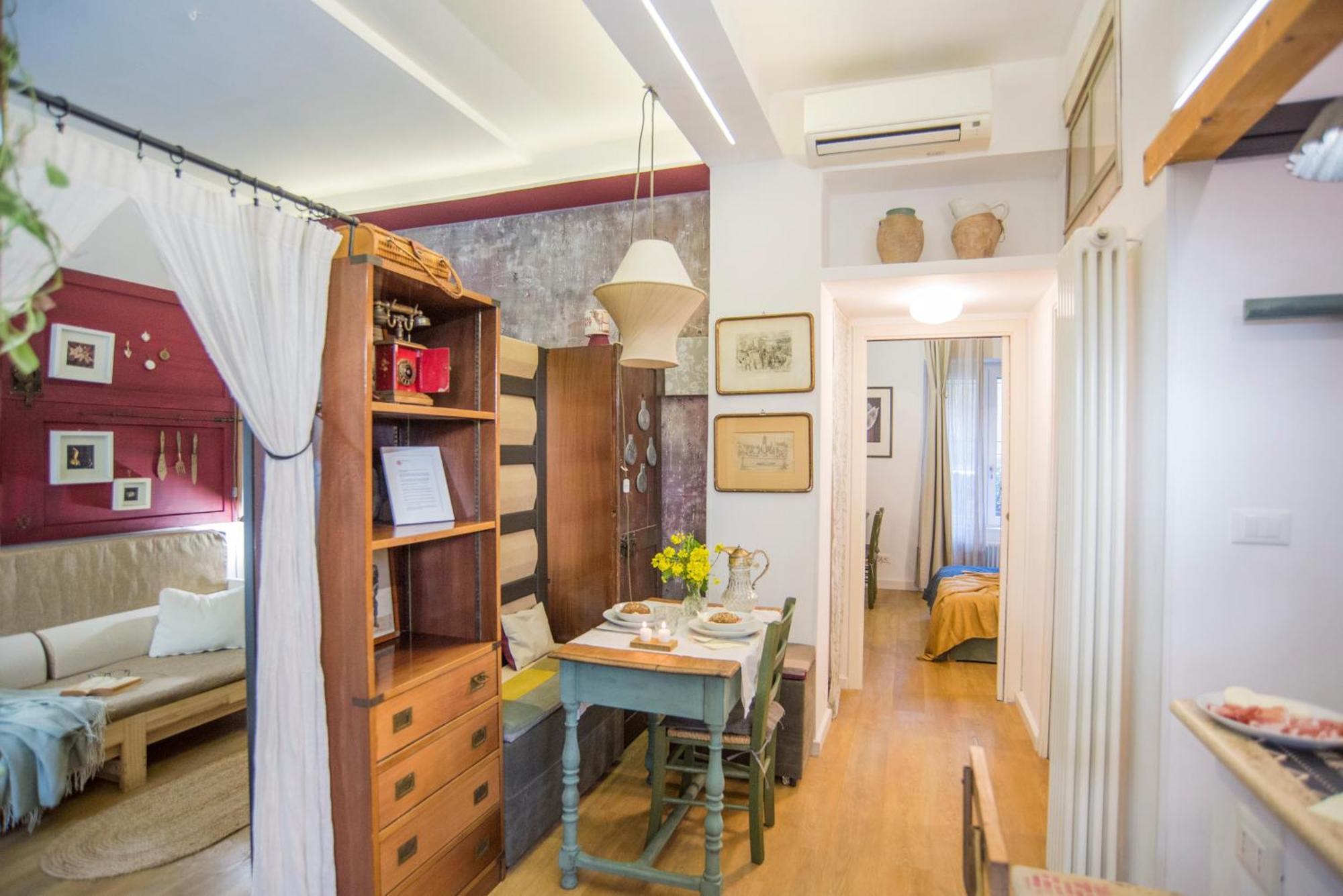 In The Center Of Apartment Rome